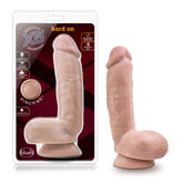 Blush X5 Hard On Realistic Dildo with Suction Cup 8.5 Inch Dongs Realistic